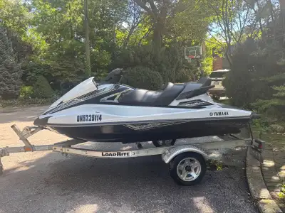 2016 Yamaha Waverunner VX Cruiser HO 1.8L – 91 Hours + Trailer, View more