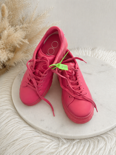 Authentic Jimmy Choo Diamond Light sneakers ( pink), View more