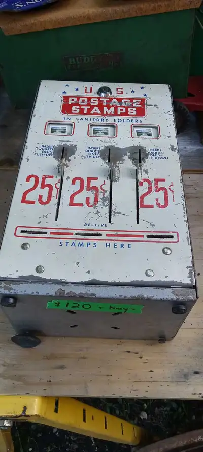 US postage stamp machine, View more