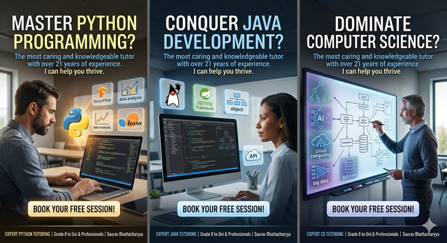 Computer Science Tutor - $30/hr65734926629122120