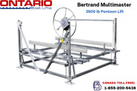 Bertrand's The 3500 lb Pontoon Lift That's Made in Canada!