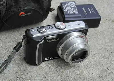 Panasonic DMC-TZ5 10x Zoom Digital Camera, View more