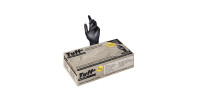 Clearance-TUFF BLACK 4/6MIL DISPOSABLE NITRILE GLOVES, PF 4 sale