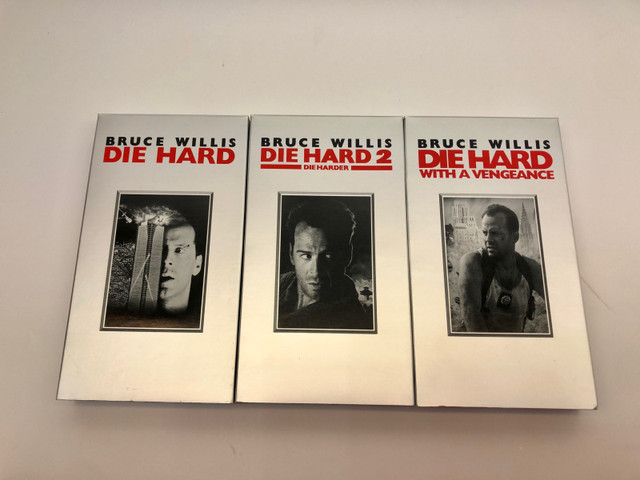 Die Hard VHS Box Set EUC  
 in CDs, DVDs & Blu-ray in Bedford - Image 2