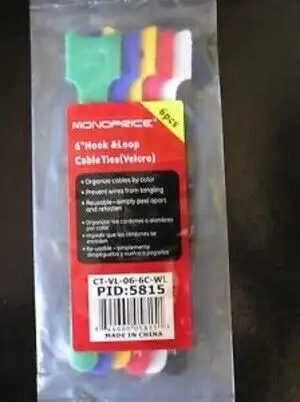 6" Velcro Cable Ties - $5, View more