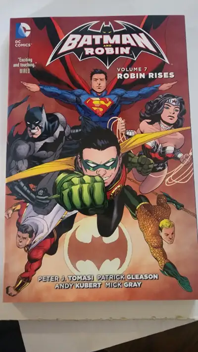 DC Comics Batman and Robin Vol. 7 Robin Rises Graphic Novel, View more
