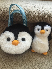 Penguin Purse & Stuffed Animal