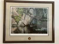 Framed print, 3078/6750, by Clint Jammer, Ducks Unlimited Artist