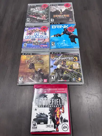 7 PlayStation 3 Games, View more