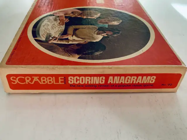 Scrabble Scoring Anagrams (c) 1975 Vintage in Toys & Games in Mississauga / Peel Region - Image 3