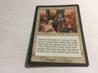 1998 Magic The Gathering Exodus #11 Oath of Lieges UNPLYD NM -MT