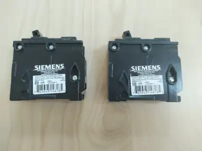 Siemens 1-Pole Thermomagnetic Circuit Breaker Model Q115, View more