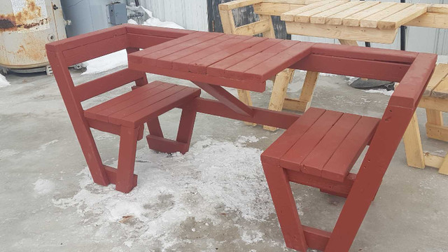 Custom Two-Person Picnic Bench in Other in Saskatoon - Image 2