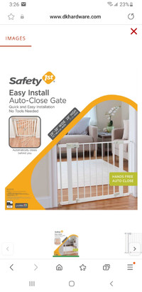 Safety 1st Easy Install Auto-close Gate