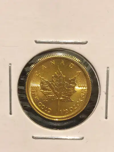 Gold Coin Royal Canadian Mint 1/10th ozt - 4 Available , View more