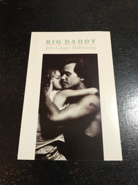 1989 John Cougar Mellencamp promotional postcard for Big Daddy