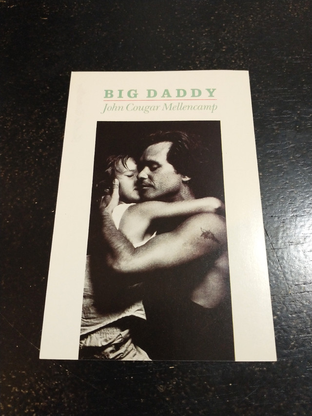 1989 John Cougar Mellencamp promotional postcard for Big Daddy in Arts & Collectibles in City of Toronto