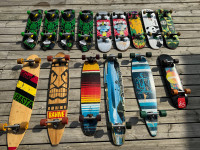 Skateboards and Longboards - Blind, Bahne, Element, Enjoi