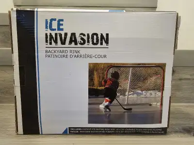 Brand New Ice Invasion Backyard Rink, View more