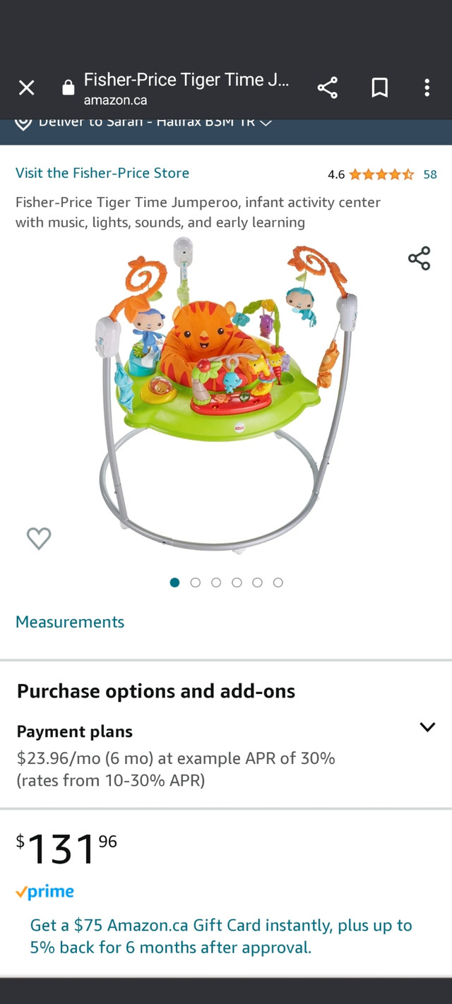 FP Baby Bouncer/Activity Centre in Playpens, Swings & Saucers in City of Halifax - Image 4