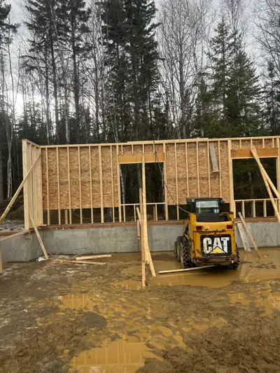 General Contractor for hire, we own a business and offer everything from the ground to the roof. -Ex...