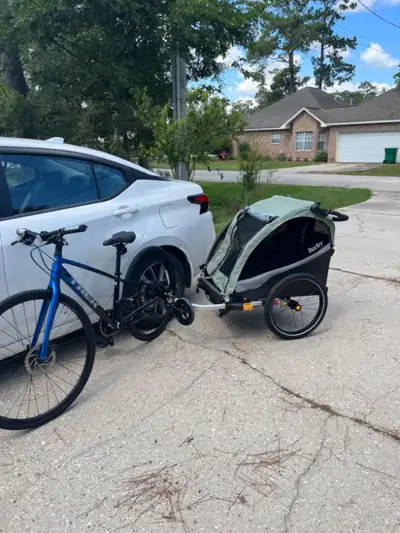 New 2 Seat Kid Bike Trailer & Stroller, The Burley D’Lite X, View more