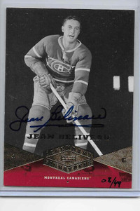 JEAN BELIVEAU SP AUTHENTIC LEGENDARY SIGNATURES - AUTOGRAPH