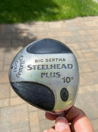 Big Bertha Steelhead Plus Callaway Driver ~ Men’s Right