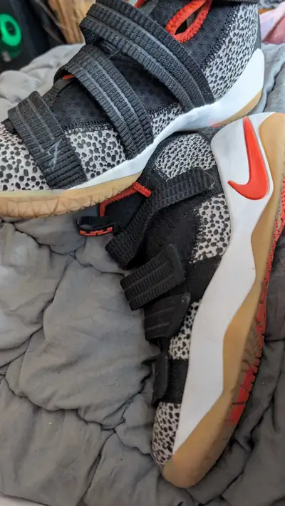 Nike LeBron Soldier 11sfg woren once indoors, View more