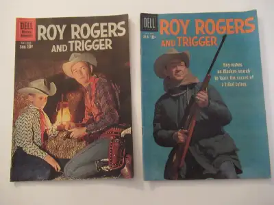 Roy Rogers and Trigger comics - Dell 10 cents    Very good shape, View more