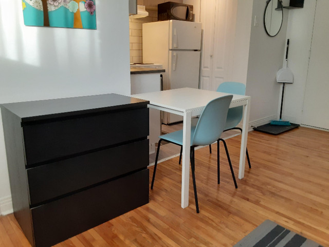 Studio meublé et chauffé à louer dans Locations longue durée  à Ville de Montréal - Image 4