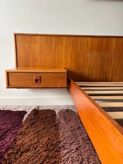 Midcentury  Teak Bed , View more
