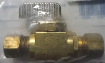 Shutoff Valve - Dahl 3/8 OD Comp x 3/8 OD Comp, View more