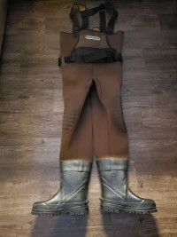 Brand New Insulated Neoprene Hip / Chest Waders size 9 boot
$170
