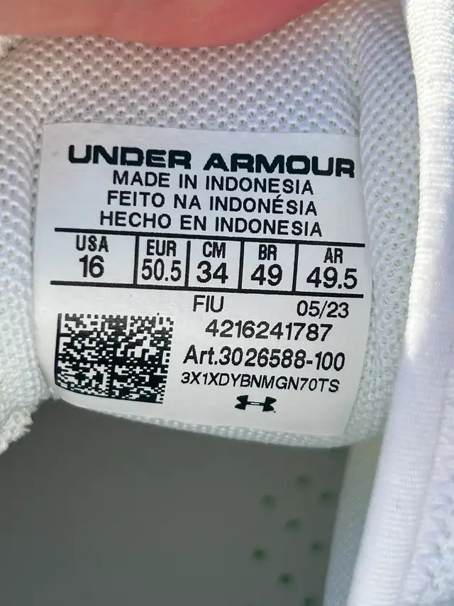 Under Armour Bryce Harper 8 Low ST Baseball Cleats Size 16 - New in Baseball & Softball in Markham / York Region - Image 9