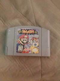 Smash bros Nintendo 64 game 