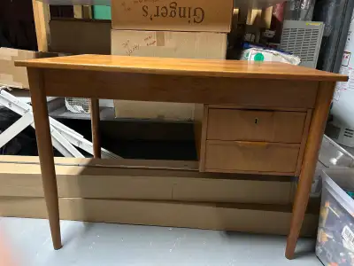vintage teak desk, View more