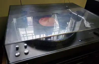 SANSUI FR-5080S DIRECT DRIVE FULLY AUTOMATIC TURNTABLE SERVICED, View more