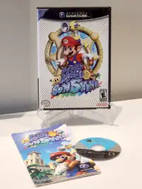 Jeu Gamecube & Wii Super Mario Sunshine CIB (Testé-Fonctionne