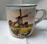 Vintage Royal Schwabap Tea / Coffee Mug ,Windmill