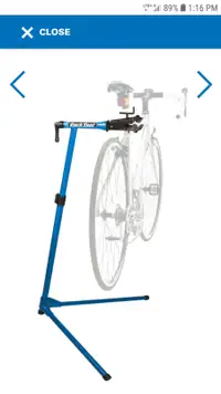 Bycicle repair stand.