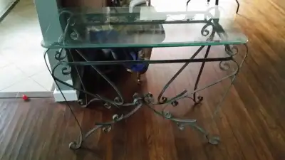 Rectangular Glass Table, View more