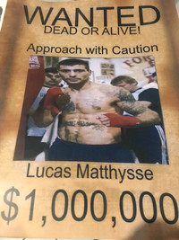 Boxing poster