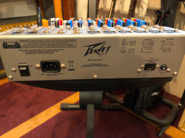 Peavey PV-10 USB mixer in Pro Audio & Recording Equipment in Peterborough - Image 2