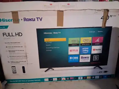 Hisense Roku TV 40 inch, View more