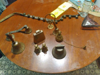 Brass bell collection 
