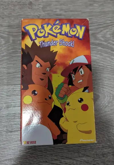 Pokémon Thunder Shock! VHS Tape Movie