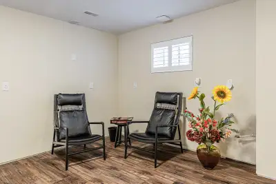 Matching Accent Chairs + Decorative Floor Vase | Excellent Condi, View more