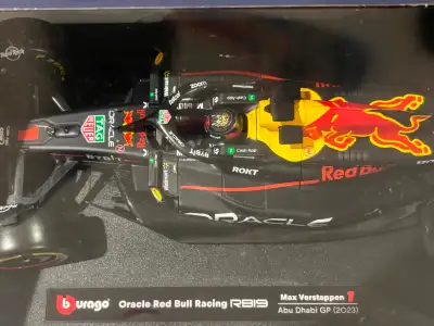 BURAGO DIECAST RED BULL 1/18 SCALE MAX VERSTAPPEN-BRAND NEW-OBO, View more