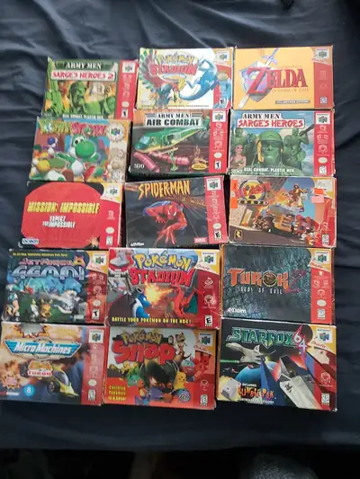 RETRO GAMES - NINTENDO 64, View more